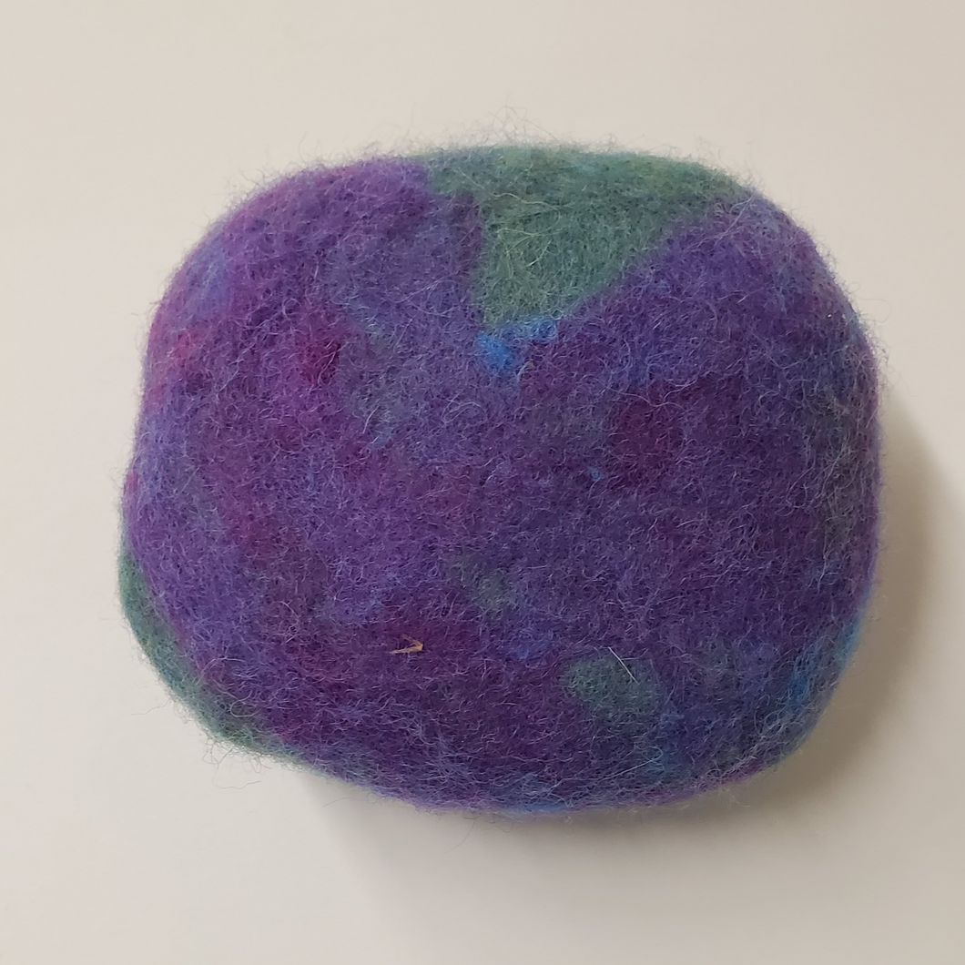Eucalyptus Peppermint Felted Soap
