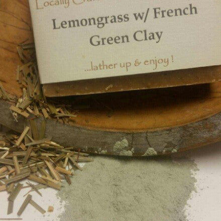 Lemongrass With French Green Clay, Goat milk & Honey
